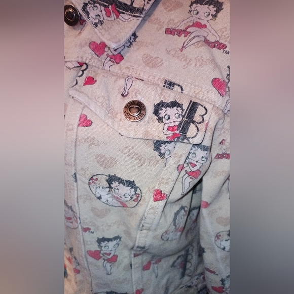 Betty Boop (An official Betty Boop product) Levi Jacket**Vintage** - Picture 12 of 16